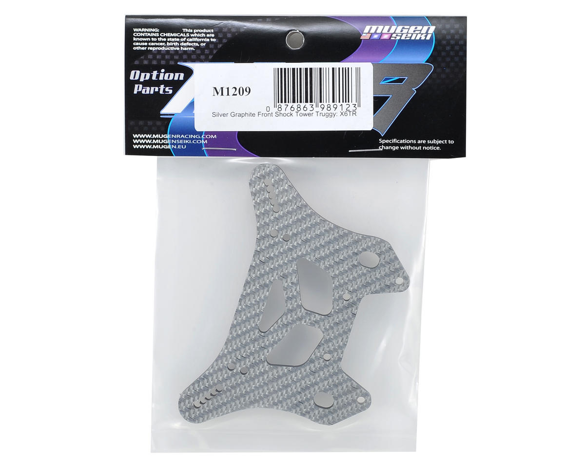 Mugen Seiki Silver Graphite Front Shock Tower