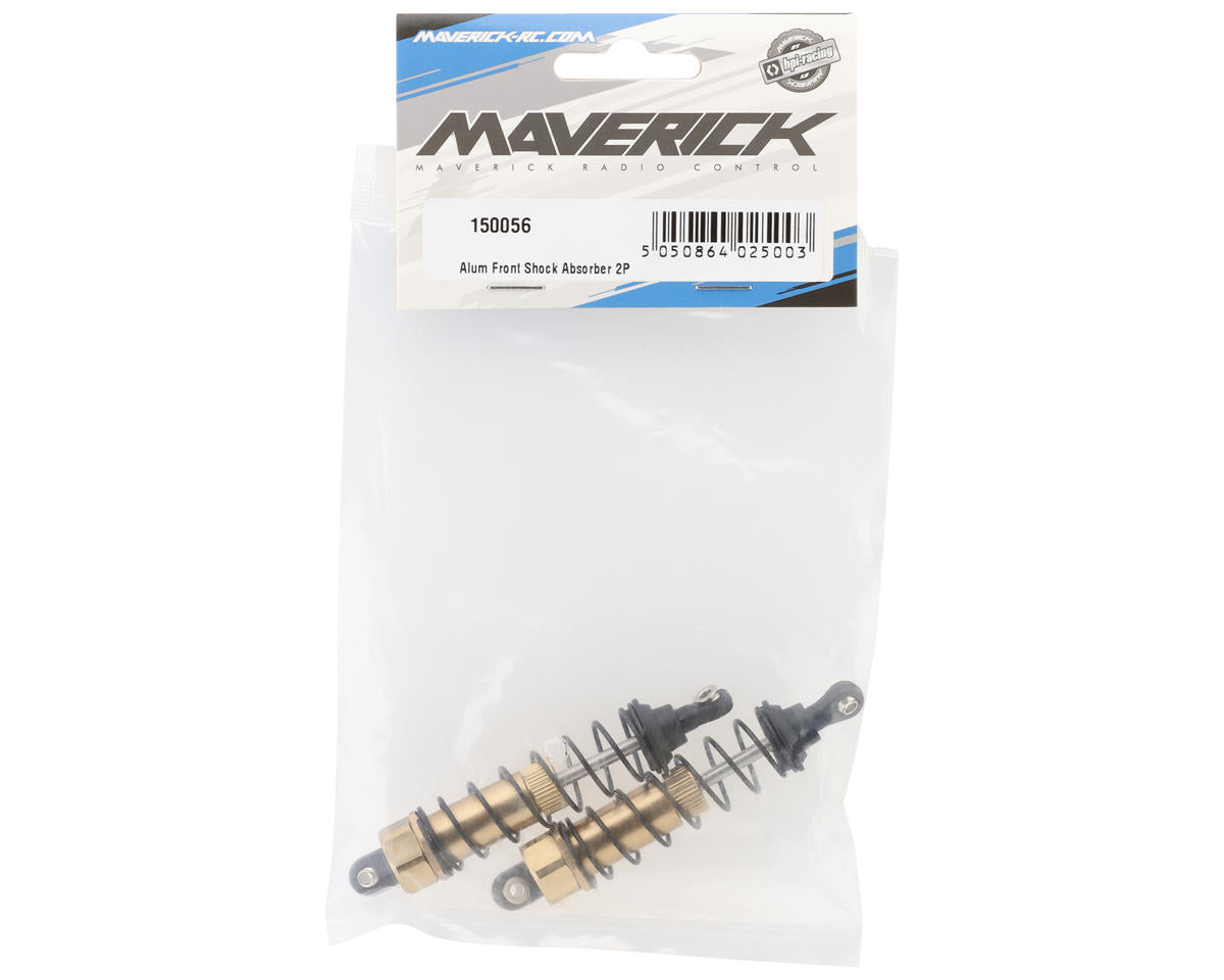 Maverick Phantom Aluminum Front Shock Set (Gold) (2)