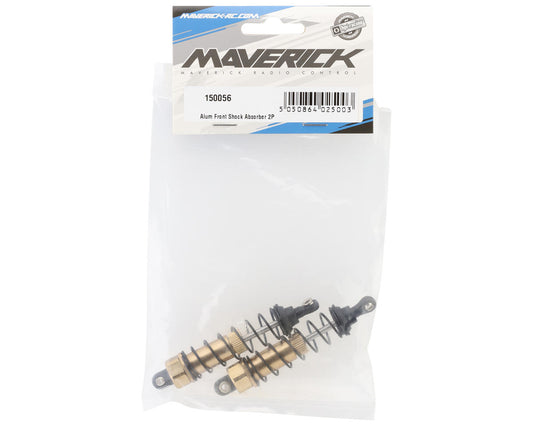 Maverick Phantom Aluminum Front Shock Set (Gold) (2)
