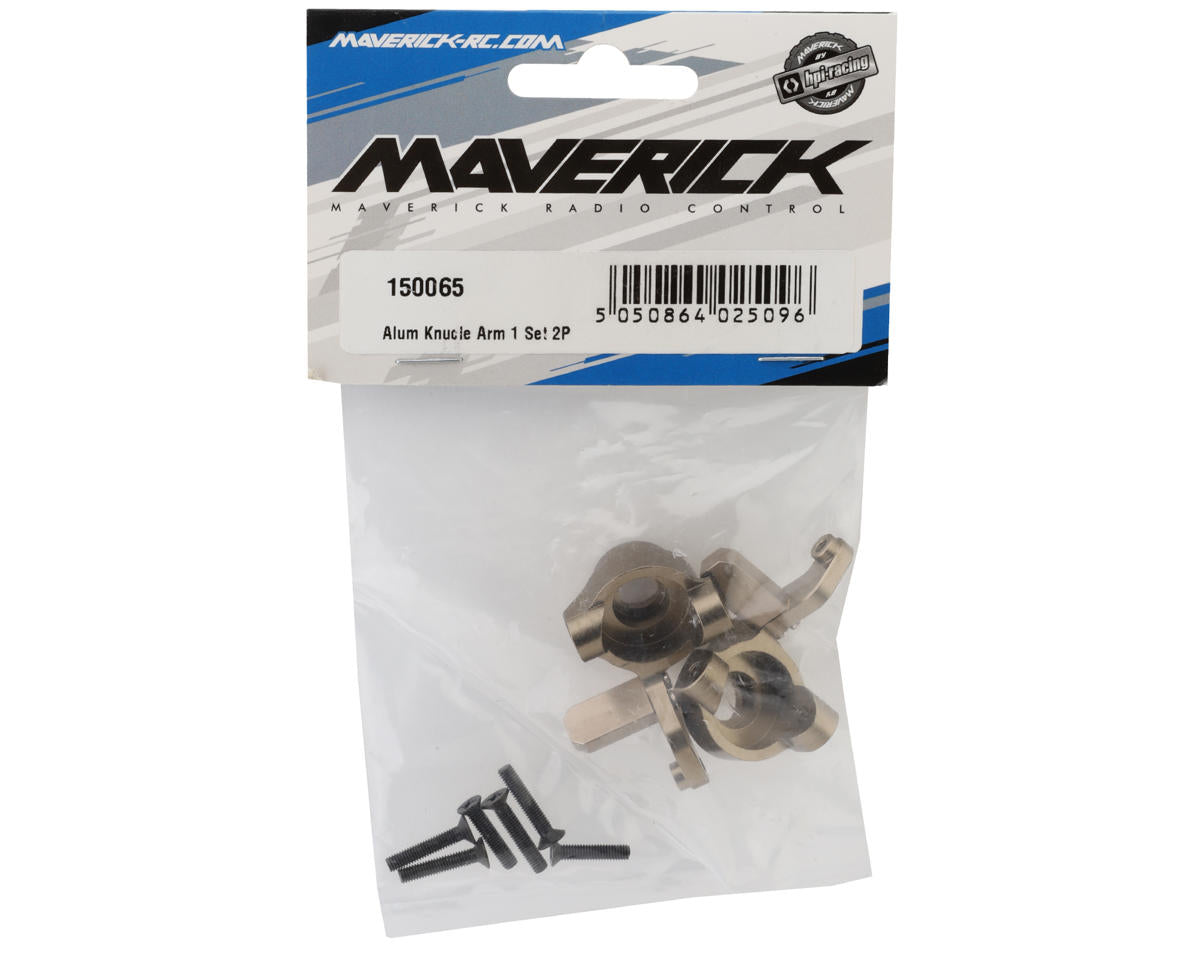Maverick Phantom Aluminum Front Steering Arm Knuckle Set (Gold) (2)