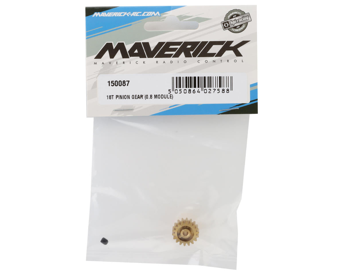 Maverick Mod 0.8 Pinion Gear (18T)