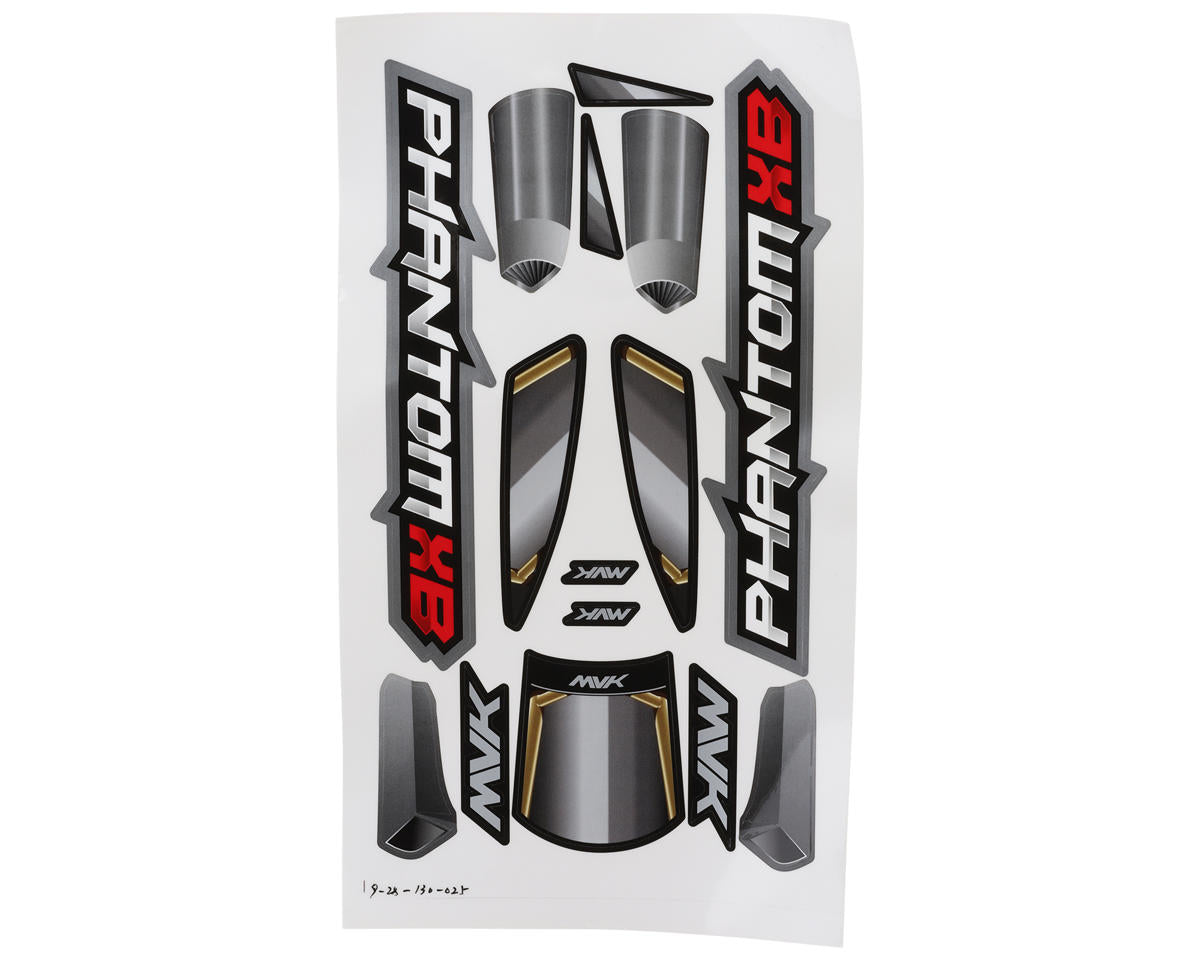 Maverick Phantom XB Body & Wing Set (Clear)