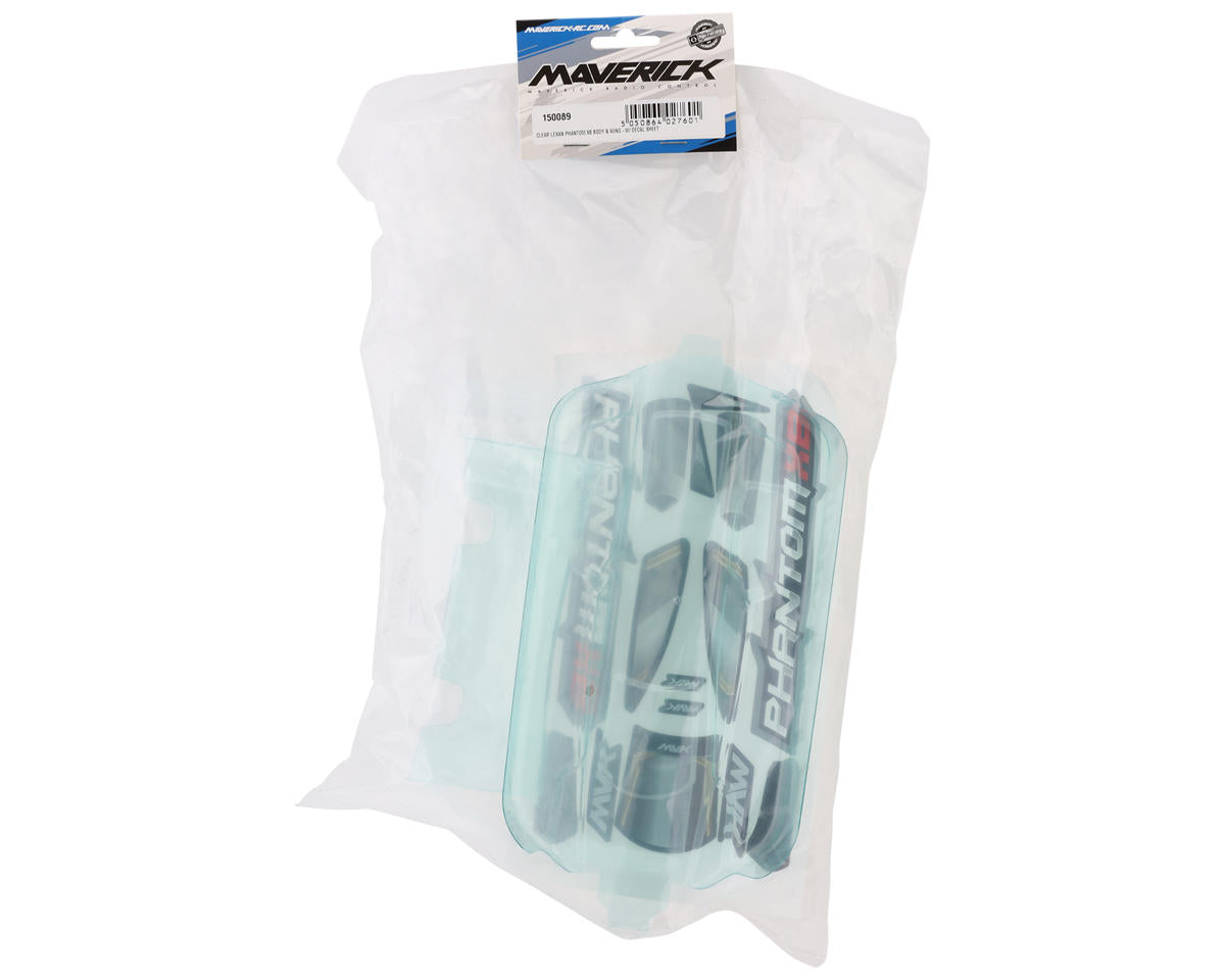 Maverick Phantom XB Body & Wing Set (Clear)