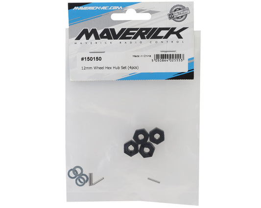 Maverick 12mm Wheel Hex Hub Set (4)