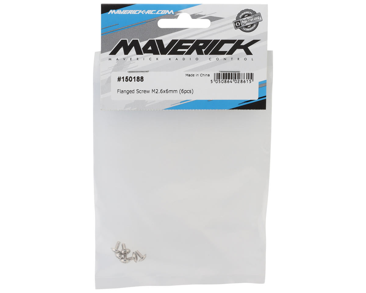 Maverick 2.6x6mm Flanged Screw (6)