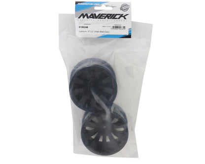 Maverick Quantum+ XT Flux 3.2" Wheel Set (Black) (2)
