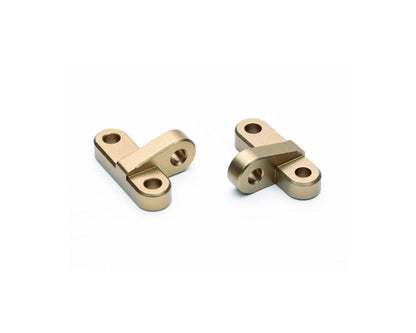 Maverick Aluminum Front & Rear Chassis Brace Set (Gold)