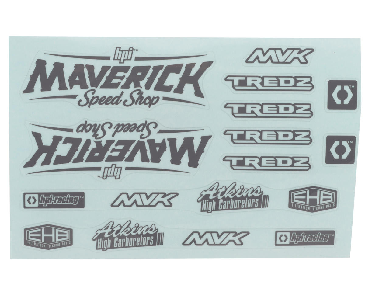 Maverick QuantumR Flux 1/8 Race Truck Body (Clear)