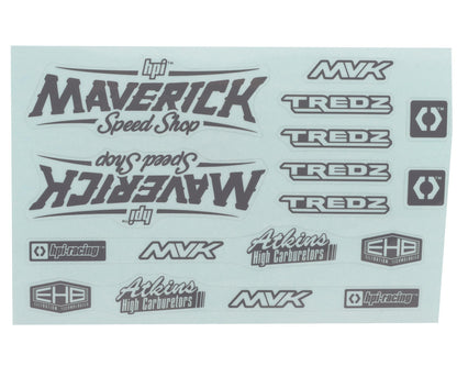 Maverick QuantumR Flux 1/8 Race Truck Body (Clear)