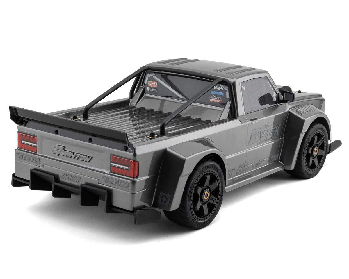 Maverick QuantumR Flux 1/8 4S 4WD Brushless RTR Electric Race Truck (Grey)