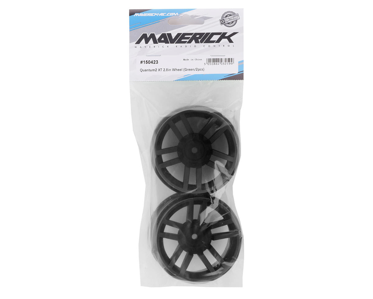 Maverick Quantum2 XT 2.8" Wheel (Black) (2) w/12mm Hex