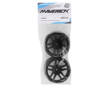 Maverick Quantum2 XT 2.8" Wheel (Black) (2) w/12mm Hex