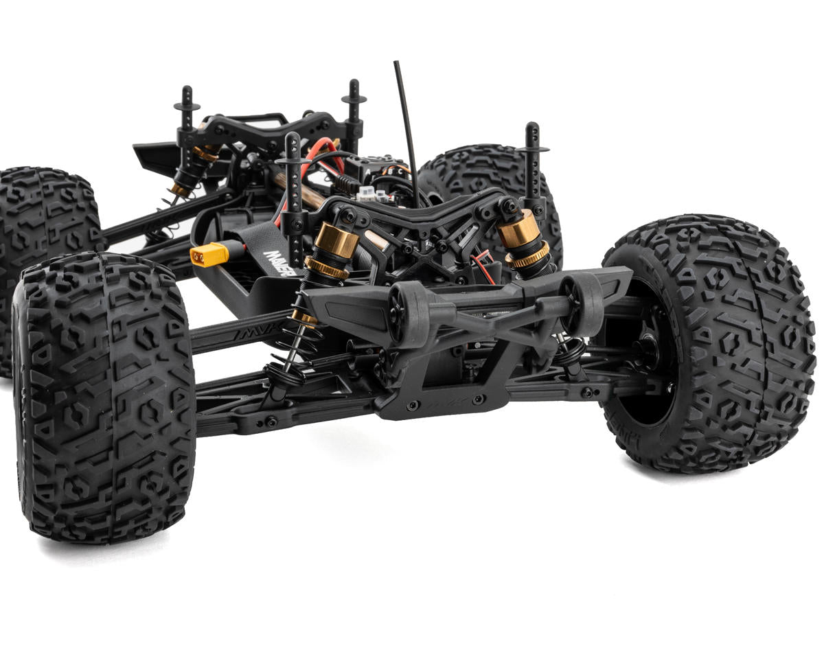 Maverick Quantum2 Flux Brushless 1/10 4WD RTR Electric Monster Truck (Red)
