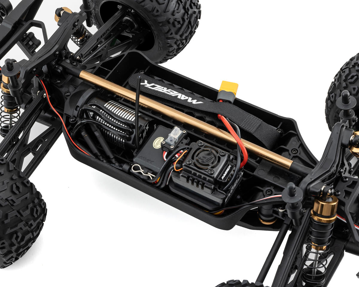 Maverick Quantum2 Flux Brushless 1/10 4WD RTR Electric Monster Truck (Red)