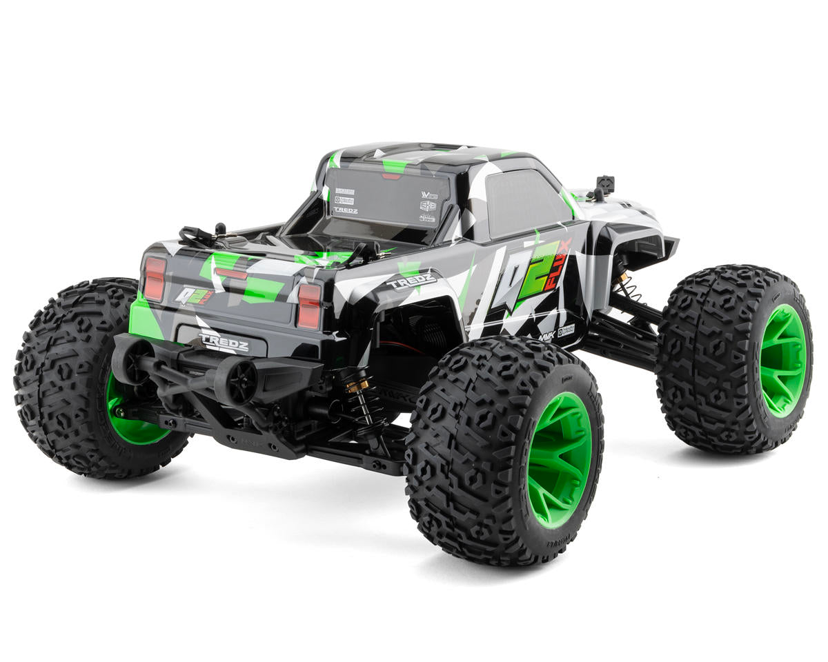 Maverick Quantum2 Flux Brushless 1/10 4WD RTR Electric Monster Truck (Green)