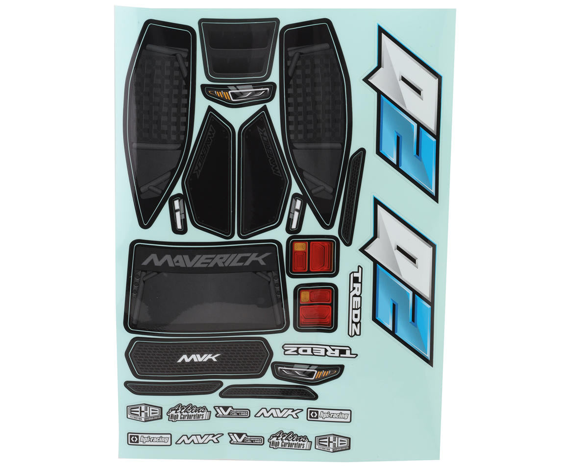 Maverick Quantum2 XT 1/10 Stadium Truck Body (Clear)