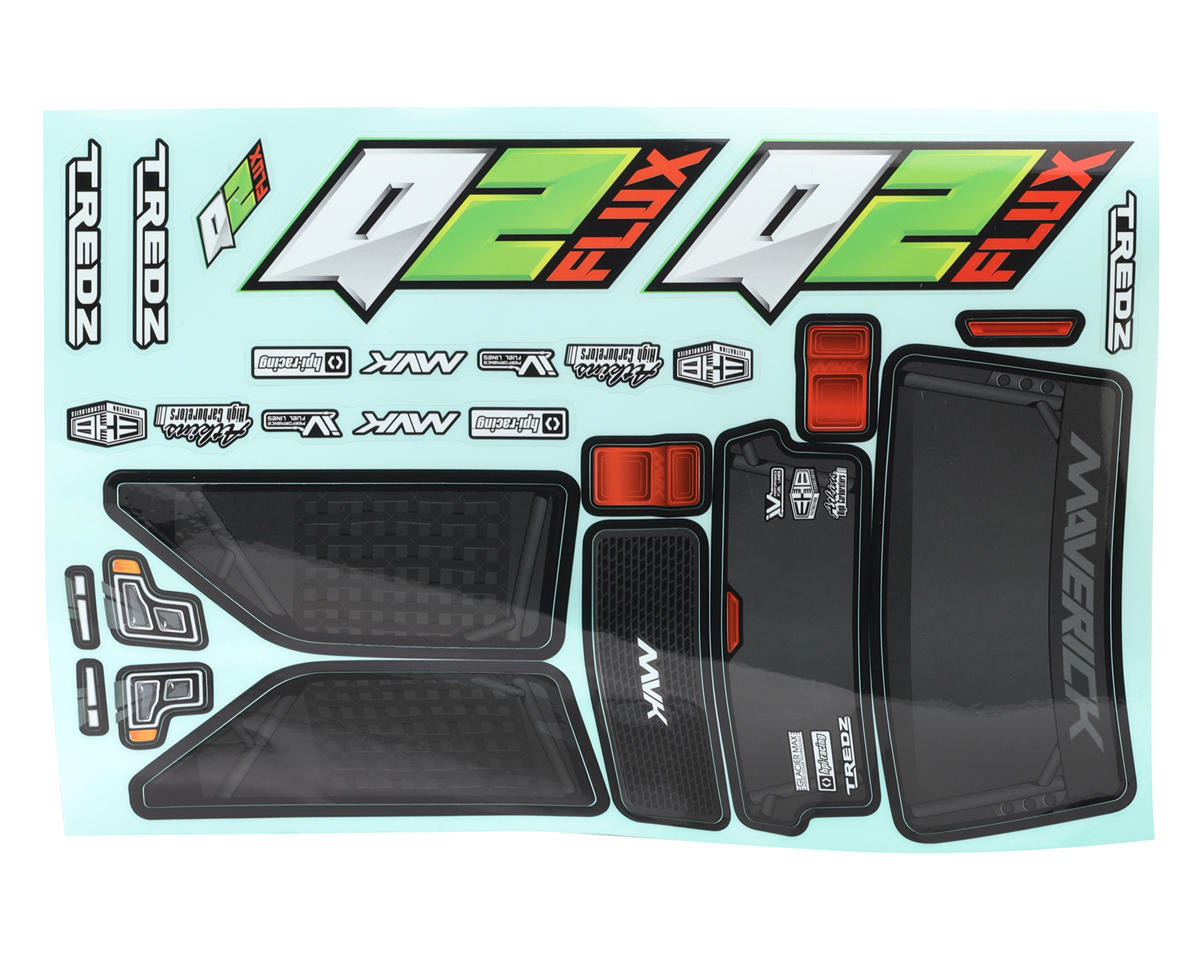 Maverick Quantum2 Monster Truck Pre-Painted 1/10 Body (Green)