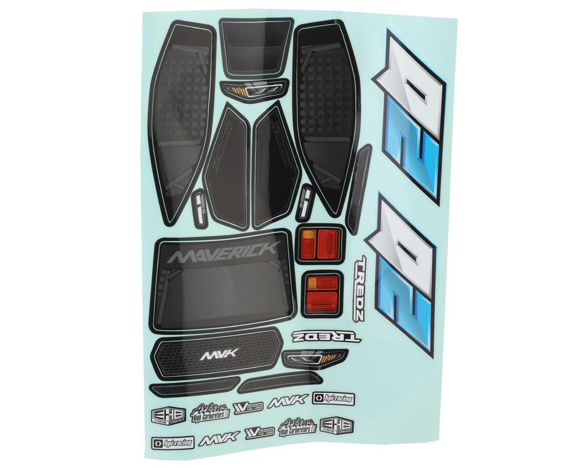 Maverick Quantum2 XT 1/10 Stadium Truck Pre-Painted Body (Blue)
