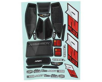 Maverick Quantum2 XT 1/10 Stadium Truck Pre-Painted Body (Red)