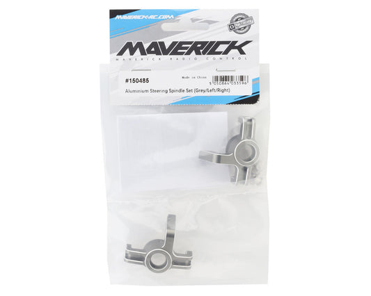 Maverick Aluminium Steering Spindle Set (Dark Grey) (2)