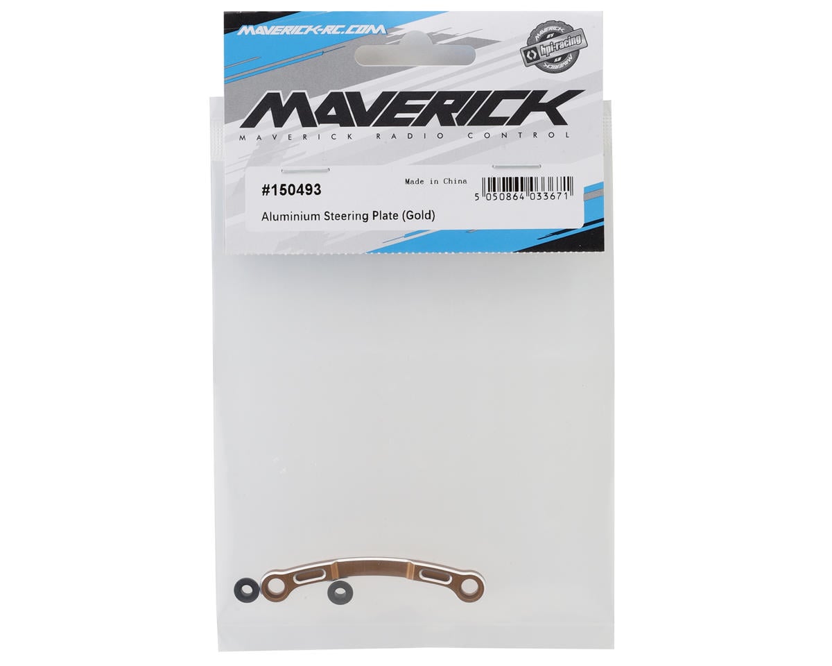 Maverick Aluminum Steering Plate (Gold)