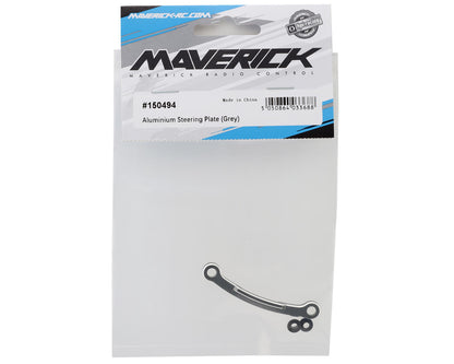 Maverick Aluminum Steering Plate (Dark Grey)