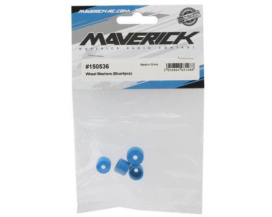 Maverick Atom Wheel Washers (Blue) (4)