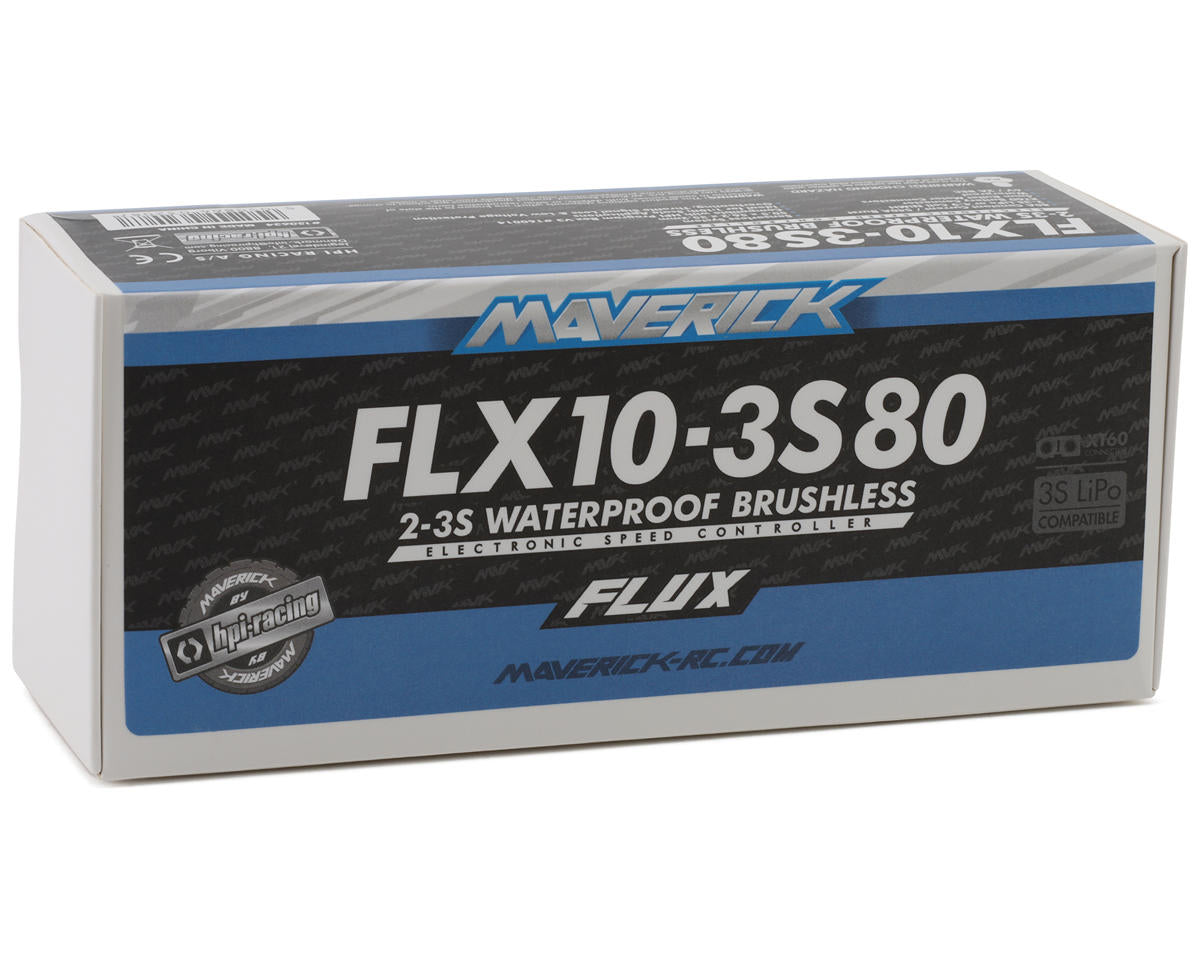 Maverick FLX10-3S80 Flux 1/10 Brushless ESC w/XT60 Connector