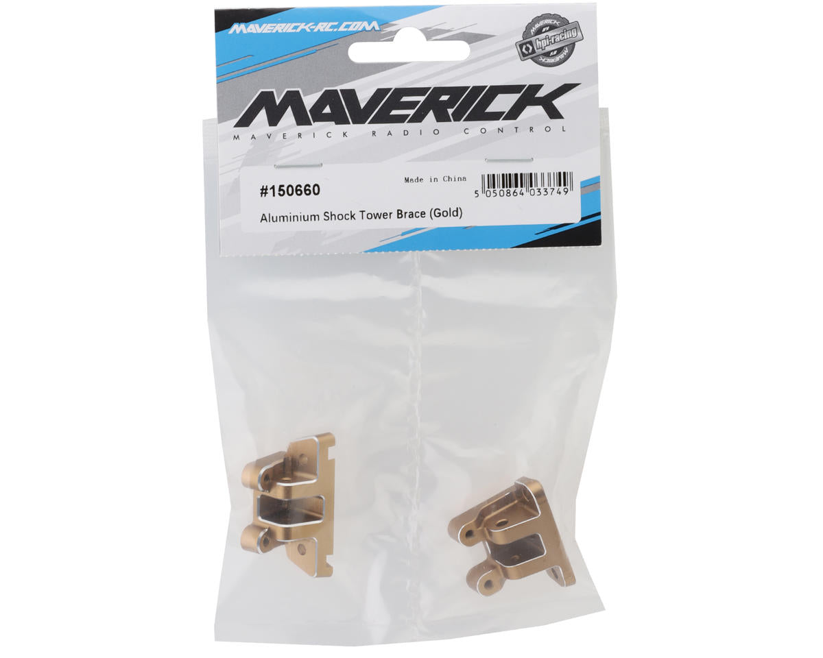 Maverick Aluminum Shock Tower Brace (Gold)