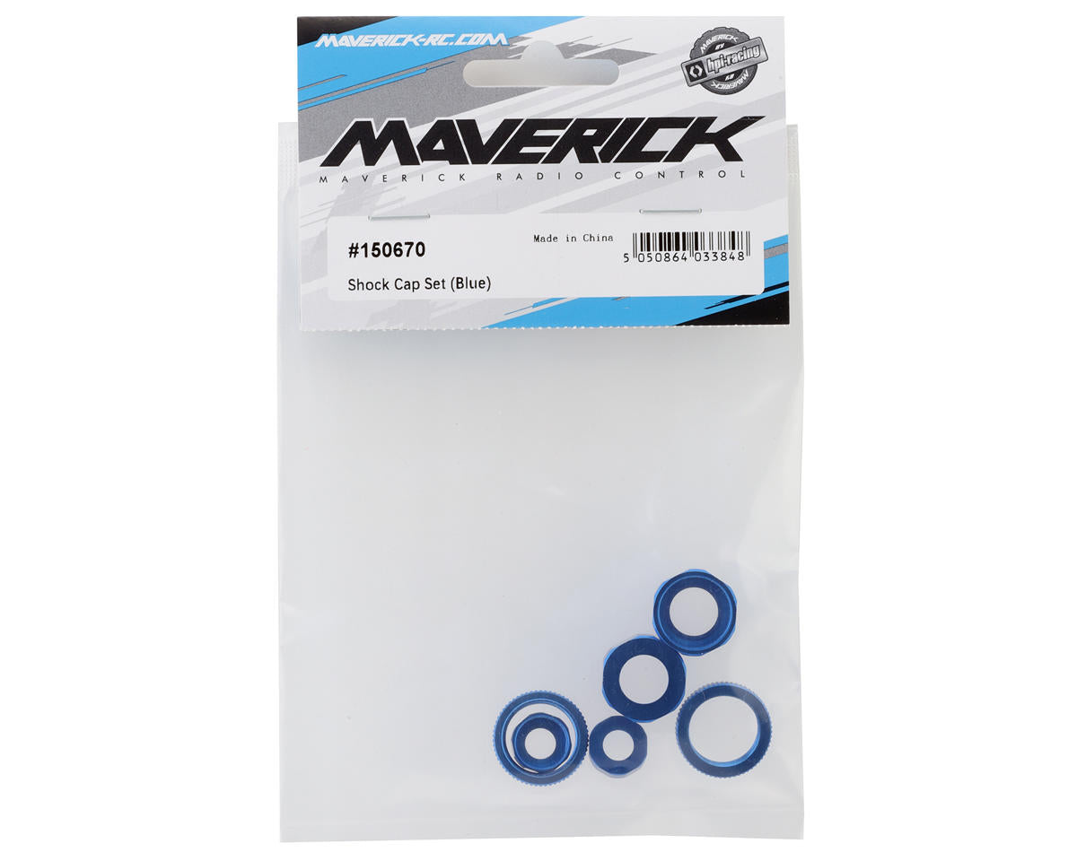 Maverick Shock Cap Set (Blue)