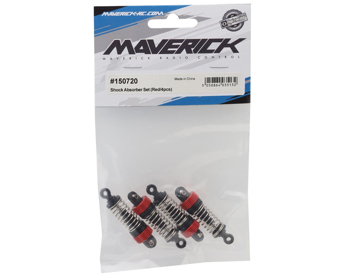 Maverick DOHA Pre-assembled Shock Absorbers (Red) (4)