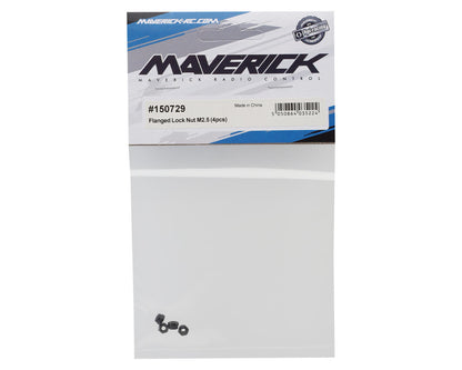 Maverick 2.5mm Flanged Lock Nuts (4)