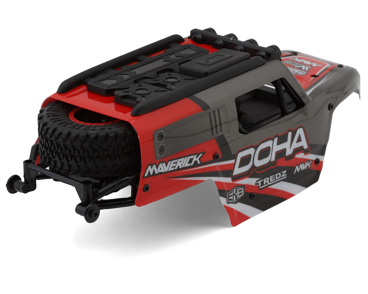 Maverick DOHA Assembled Pre-Painted Body (Red)