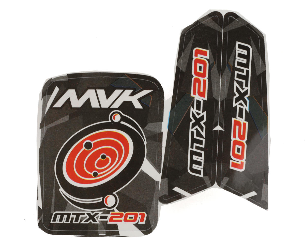 Maverick DOHA MTX-201 Transmitter Wheel Foam & Decals (Red)