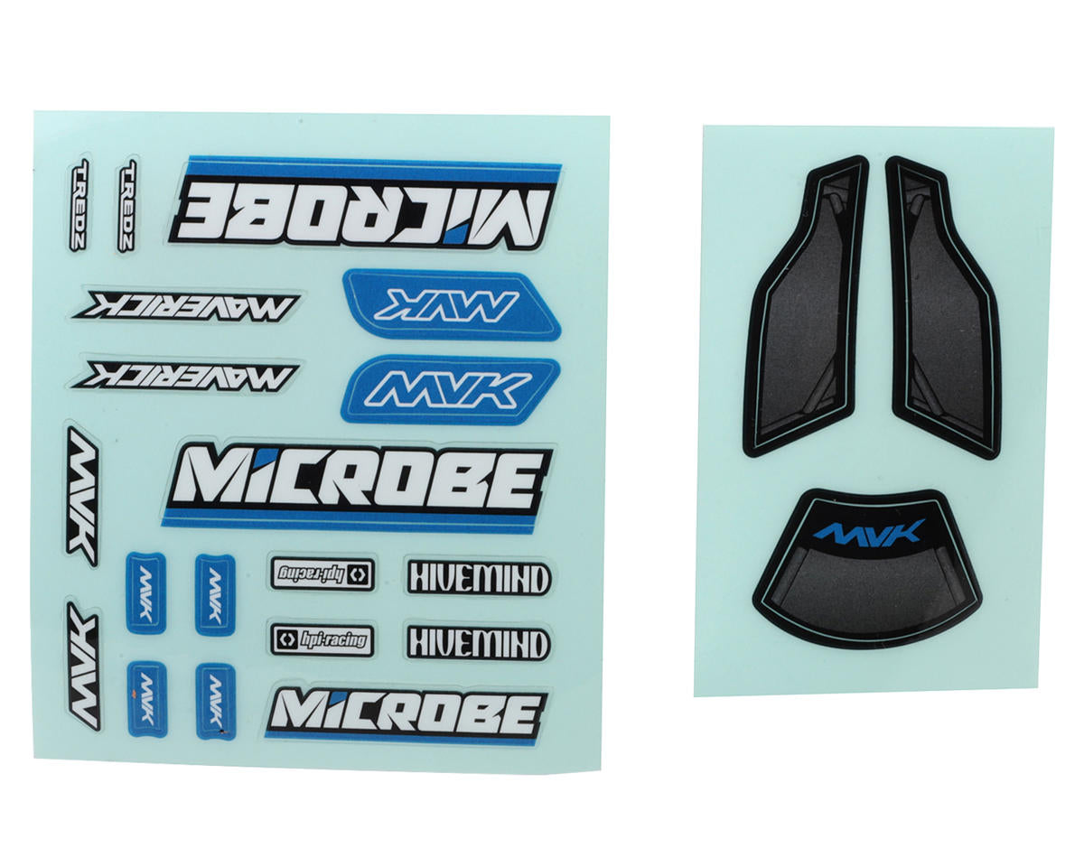 Maverick Microbe Top Notch 1/24 Buggy Pre-Painted Body (Blue)