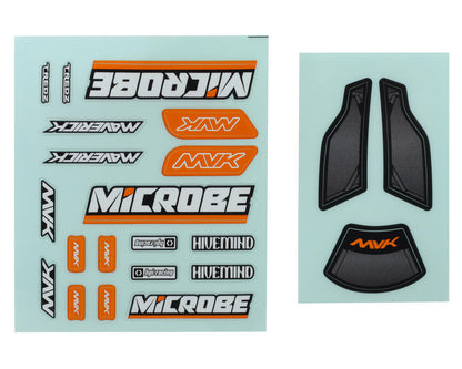Maverick Microbe Top Notch 1/24 Buggy Pre-Painted Body (Orange)