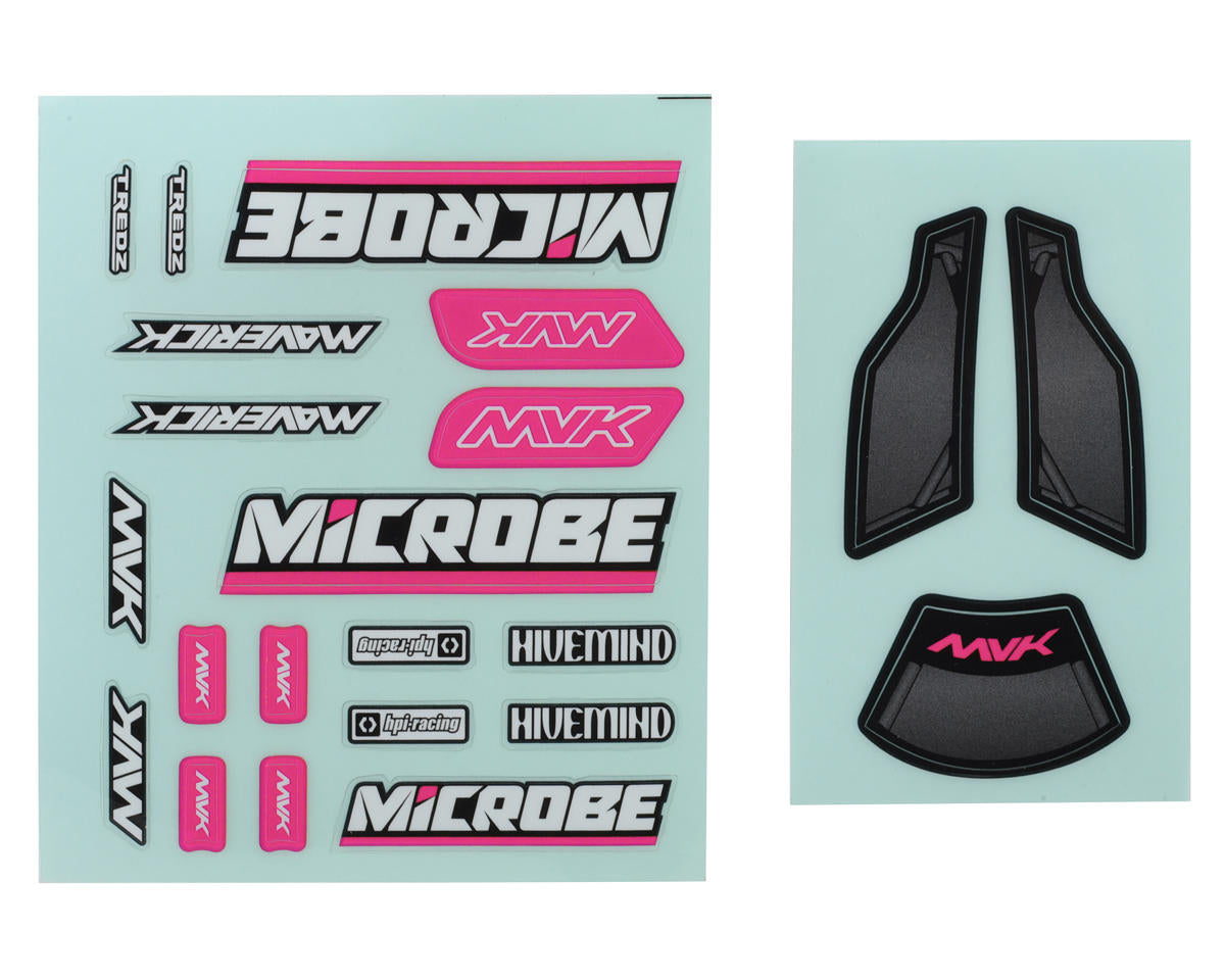 Maverick Microbe Top Notch 1/24 Buggy Pre-Painted Body (Pink)