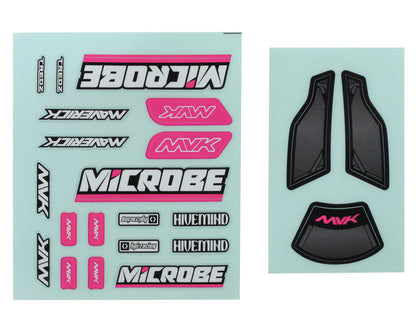 Maverick Microbe Top Notch 1/24 Buggy Pre-Painted Body (Pink)