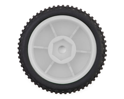 Maverick Microbe Sideline Front & Rear Pre-Mounted Buggy Tires Set (White)