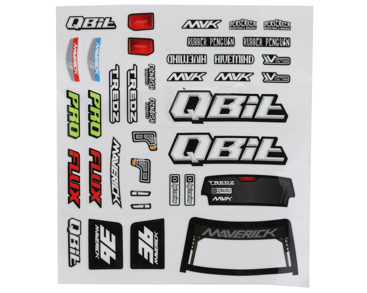 Maverick Qbit MT Pre-Printed Body Set (Flo Green)