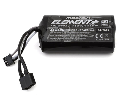 Maverick Element 2S Li-Ion Battery w/T-Style Plug (7.4V/1200mAh)