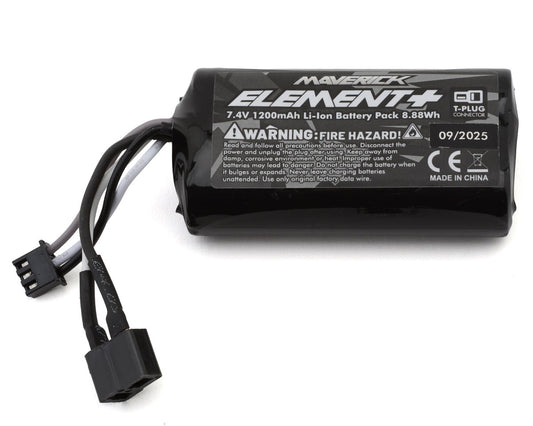 Maverick Element 2S Li-Ion Battery w/T-Style Plug (7.4V/1200mAh)
