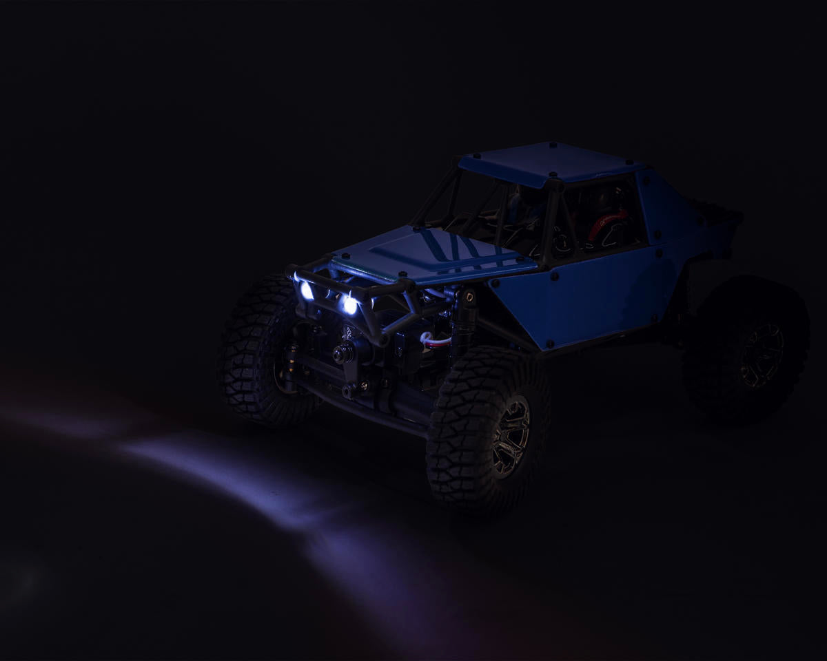Maverick Scout-24 Flux 1/24 4WS 4WD RTR Brushless Mini Rock Crawler (Blue)