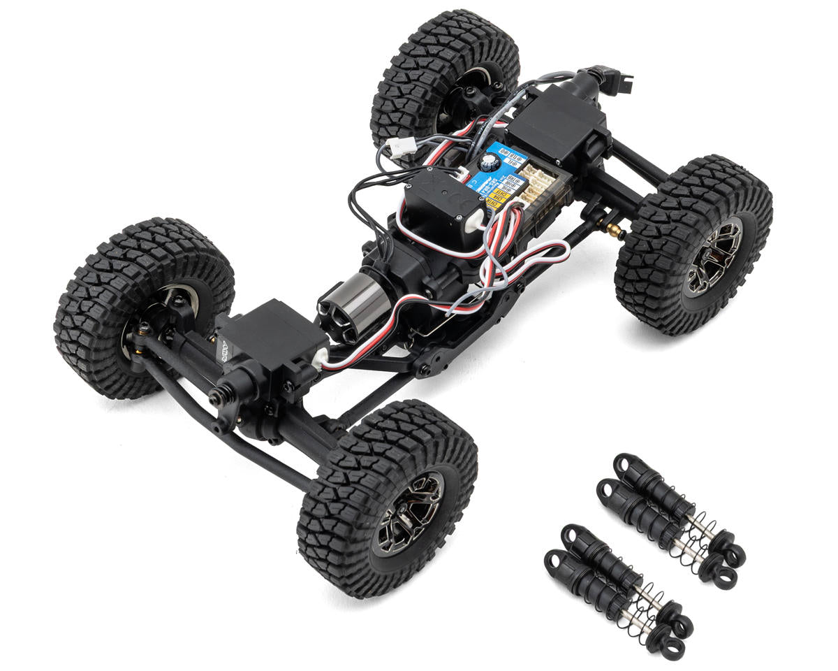 Maverick Scout-24 Flux 1/24 4WS 4WD RTR Brushless Mini Rock Crawler (Blue)