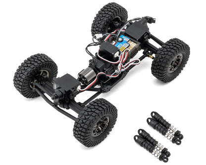 Maverick Scout-24 Flux 1/24 4WS 4WD RTR Brushless Mini Rock Crawler (Blue)