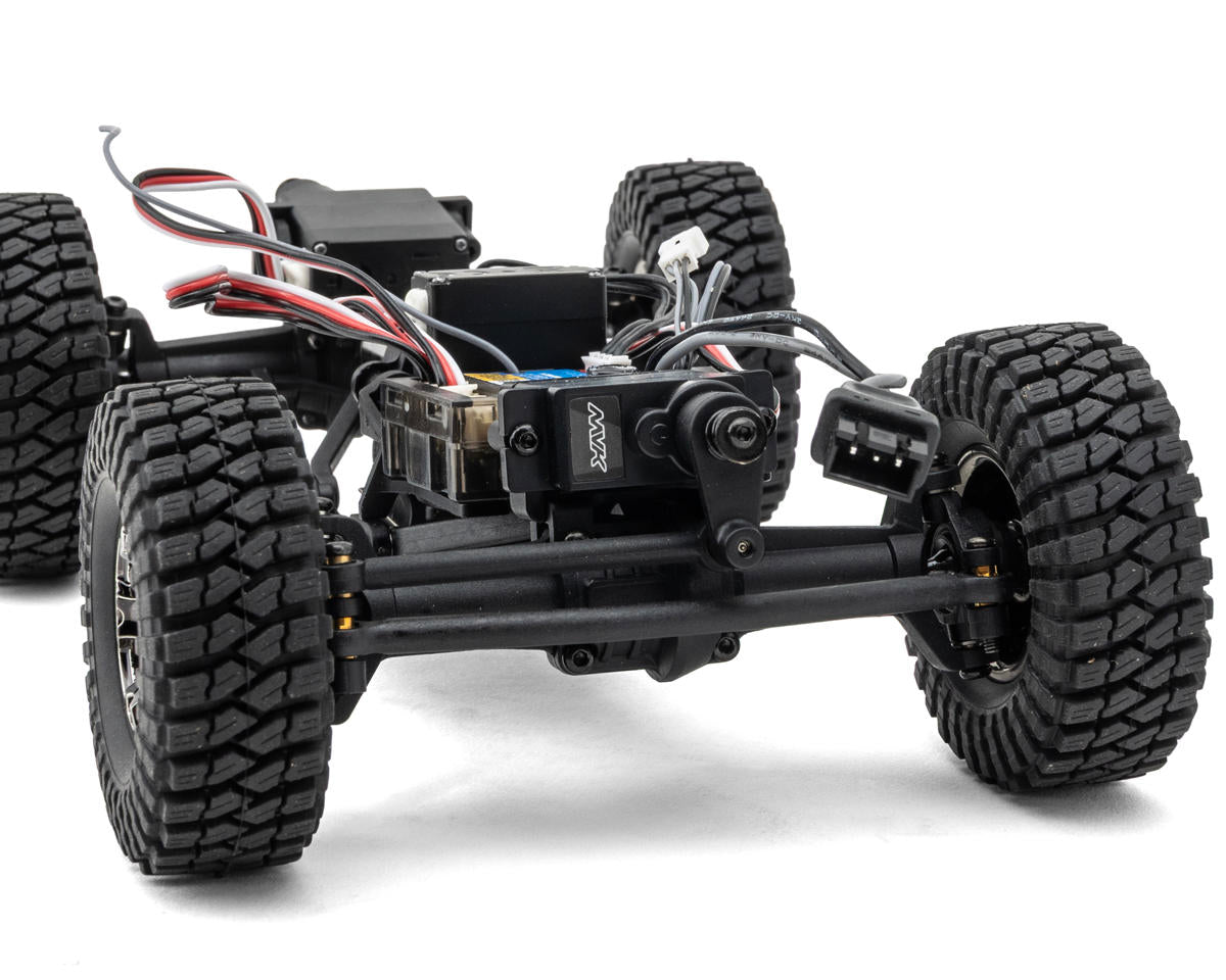 Maverick Scout-24 Flux 1/24 4WS 4WD RTR Brushless Mini Rock Crawler (Blue)