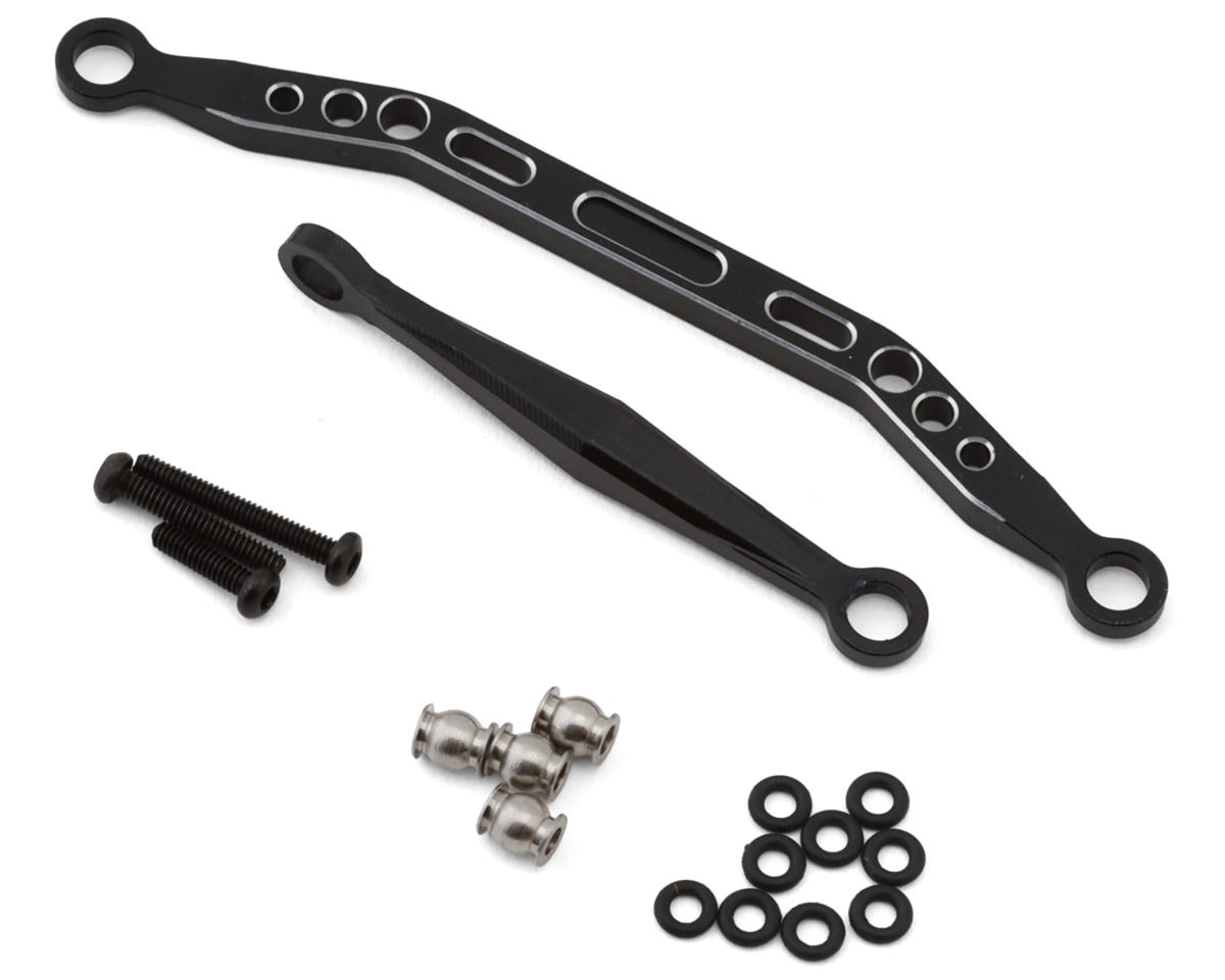 Maverick Scout-24 Aluminum Steering Link Set (Black)