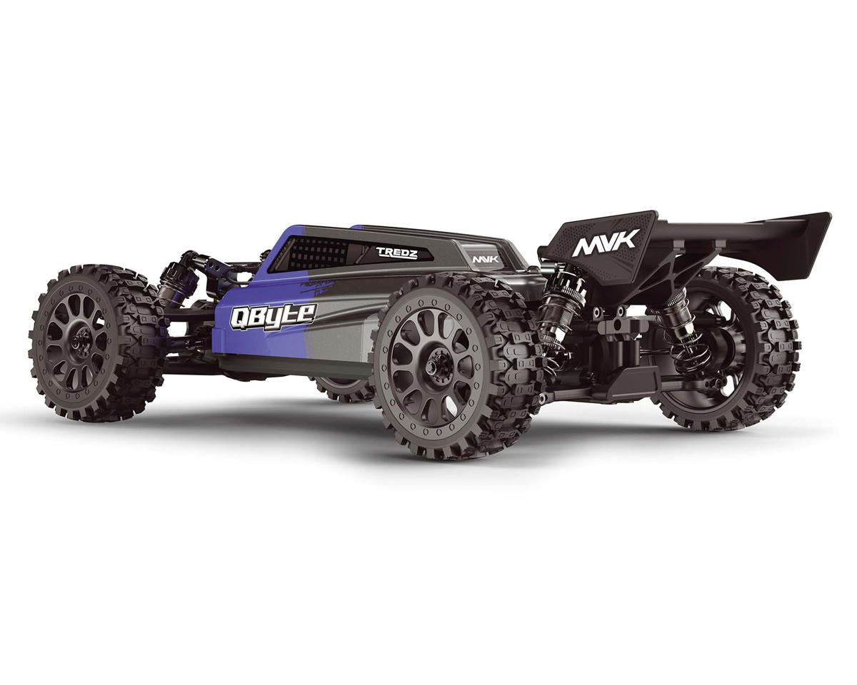 Maverick QByte XB Flux 1/12 Brushless RTR 4WD Electric Off-Road Buggy (Blue)
