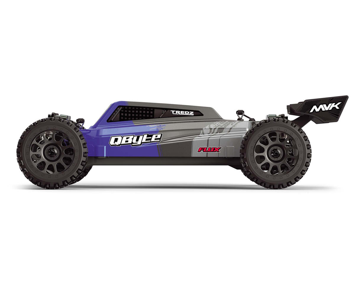 Maverick QByte XB Flux 1/12 Brushless RTR 4WD Electric Off-Road Buggy (Blue)