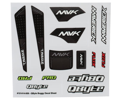 Maverick QByte XB 1/12 Pre-Painted Buggy Body (Fluoro Green)